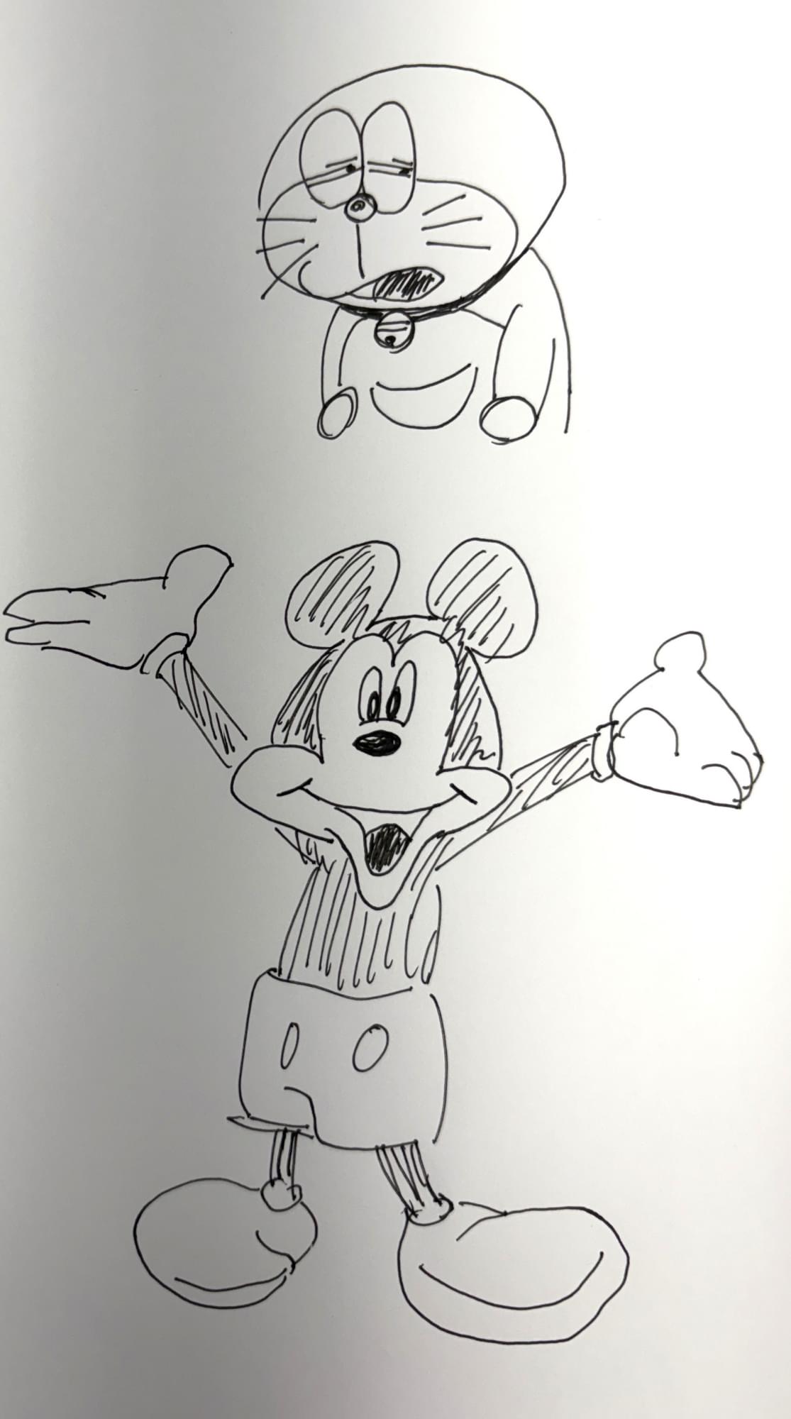 ※一緒に参加した西田先生が描いたイラストです。