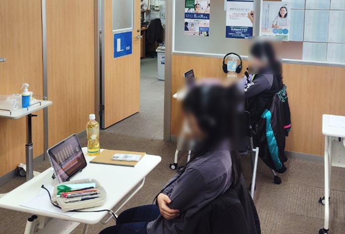 頑張ってる生徒さんたち